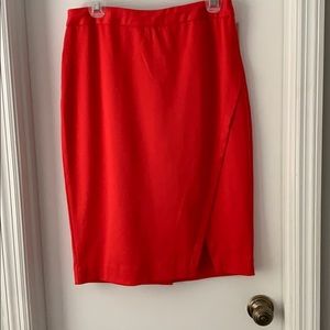 The Limited Red Pencil skirt